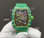 Swiss Clone Richard Mille RM 67-02 Sprint Van Niekerk Green Case Watc
